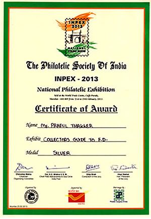 INPEX 2013 - National Philatelic Exhibition by Philatelic Society of India